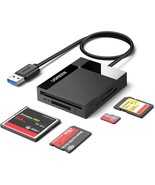 SD Card Reader USB 3.0 Card Hub Adapter 5Gbps Read 4 Cards Simultaneousl... - £21.84 GBP