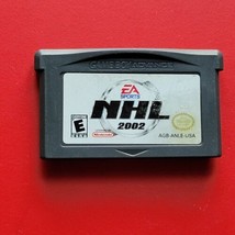 GBA NHL 2002 Hockey Nintendo Game Boy Advance Vintage Handheld Authentic... - $37.37
