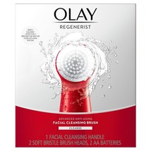 Olay Facial Cleansing Brush Regenerist, Face Exfoliator with 2 Brush Heads - £18.30 GBP
