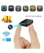 4K Full HD 1080P Mini IP Camera XD WiFi Night Vision IR-CUT Motion Detec... - $157.29 MXN+
