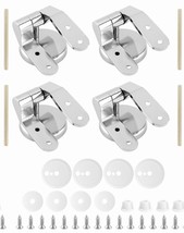 2 Sets Stainless Steel Hinge Mountings - $716.57 MXN