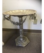 Vintage Silver  Fruit Plate  Tall Wedding  Centerpiece Carved 18&quot;x 21&quot; - €212,62 EUR