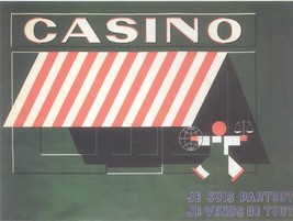 Casino Je suis partout je vends de tout 1931 - Cassandre (Art Deco Adver... - $32.50