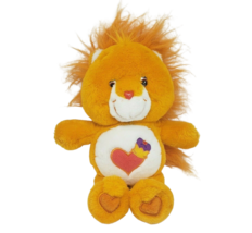 13&quot; 2004 Care Bears Cousins Brave Heart Orange Lion Stuffed Animal Plush Toy - £29.03 GBP