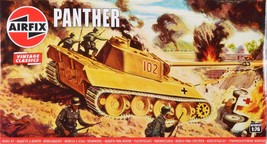 Level 2 Model Kit German Panther Tank 1/76 Plastic Model Kit By Airfix - £25.18 GBP