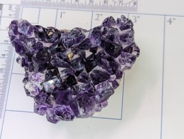 Amethyst Quartz Crystal Cluster Deep Purple (#2) - $368.63 MXN