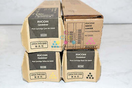 4 OEM Ricoh IM C4500,C6000 CMYK Toner Cart. 842287, 842288,8422890,842281 - £243.03 GBP