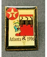 Vintage Gold Tone Pin 1996 Atlanta Olympics Texaco Gas Pump Logo NOS PB36 - £10.38 GBP