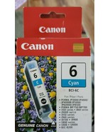 Genuine Canon Inkjet Cartridge Ink Tank 6 Photo Cyan  BCI-6C - £5.38 GBP