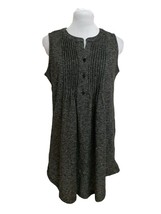 Reborn Top/Tunic, Size S, Gray, Sleeveless - $13.84