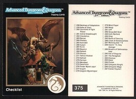 1991 TSR AD&amp;D Gold Border Fantasy RPG Card 375 Jeff Easley Art Thief&#39;s C... - $6.92