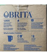 Brita Everyday Elite Water Filter Pitcher BPA-Free Water Pitcher 6 Cup C... - £12.33 GBP