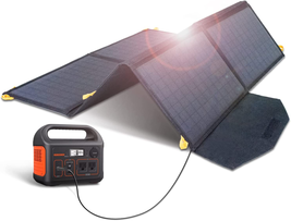  60W Portable Solar Panels Chargers QC3.0 USB-A PD3.0 USB-C DC5521 8Mm Output Fo - £140.34 GBP