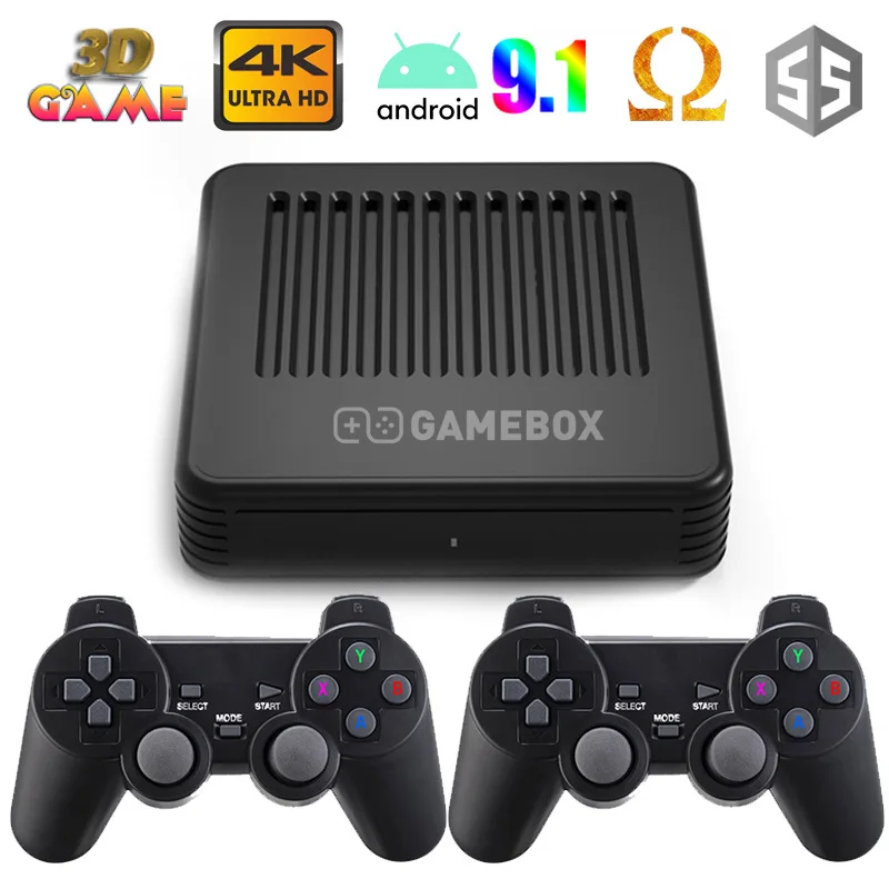 Dual System Gamebox Android Emuelec4.3 Retro Video Game Consoles HD TV Game - £69.39 GBP+