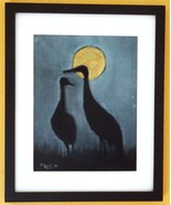Crane Silhouette - $35.00