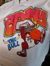 Benny The Bull Chicago Bulls Klarna Gildan Ultra Cotton T Shirt Size Lar... - £23.36 GBP