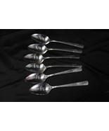 Prestige Grenoble Serving Spoons 8 1/4&quot; Silverplate Set of 6 - €20,05 EUR