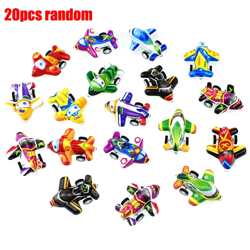 20pcs/lot  Toys Cute Plastic Pull Back Cars Plane Toy Cars for Child Mini Car Mo - £86.63 GBP