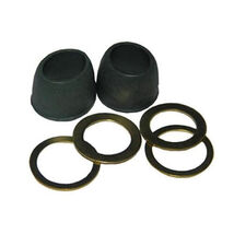 LARSON 02-2233 1/2&quot; x 23/32&quot; Rubber Cone Washer &amp; Brass Ring, 6-PK - $24.46 CAD