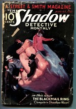 SHADOW 1932 Aug -THE BLACKMAIL RING- STREET AND SMITH-RARE PULP G+ - £451.94 GBP