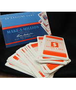 Parker Brothers Make A Million Card Game A Partnership Game for 4 - 1935... - £12.32 GBP