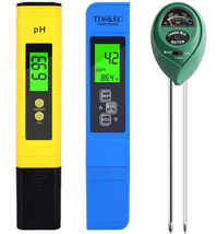 Ph Meter, Tds Ppm Meter, Soil Ph Tester, PH/EC Digital Kit, 3 Pack - £24.53 GBP