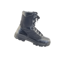 Bates E02261 Black Leather Hiking Tactical Sport Side Zip Boot Size 11.5 - $60.58