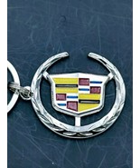 Cadillac Premium Emblem Keychain...(i10) - £12.01 GBP