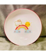 Hello Kitty Rainbow &amp; Sunshine 9 1/4&quot; Round Ceramic Serving Bowl- NEW - $21.51 CAD