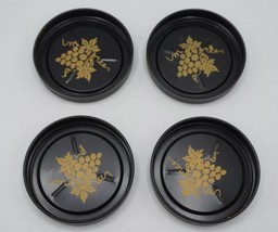 Set Of 4 Tin Black Metal Grapefruits Coasters-
show original title

Orig... - $29.56