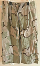 Military Protective NFR Overgarment Desert Pants w/ Suspenders Sz Large ... - £11.65 GBP