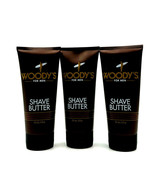 Woody&#39;s For Men Shave Butter 6 oz-3 Pack - $68.53 CAD
