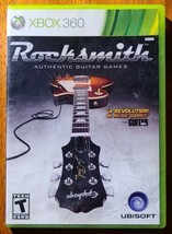 Cib Rocksmith (Microsoft Xbox 360, 2011) Complete In Box - £7.81 GBP