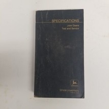 John Deere Test &amp; Service Specifications Manual SP458 (19APR91) - £31.22 GBP