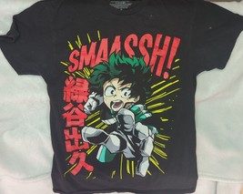 My Hero Academia T-Shirt Size Small Smaassh! short sleeve - $7.03