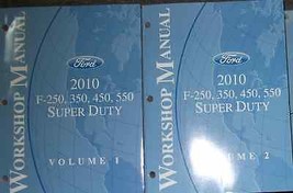 2010 Ford TRUCK F-250 F250 350 450 550 Super Duty Service Shop Repair Manual SET - £239.79 GBP