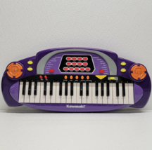 Rare HTF 2002 DSI Toys KAWASAKI Keyboard Piano, Tested Works, Purple - £37.85 GBP