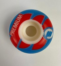 Premium Team Double Radius skateboard wheels 100A 53mm - £15.79 GBP