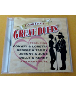 Time Life Classic Country Great Duets Various Artists 2-disc CD Set Doll... - £6.05 GBP