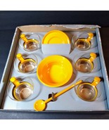 Bodum Star Trek Set Tangerine Espresso Coffee Mug Saucer Spoon Bowl Pica... - $3,481.10 MXN
