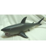 LARGE GRAY SHARK 18&quot; PLASTIC TOY Bath Pool Sea Ocean - $302.03 MXN