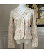 Chaps Westbury Vanilla Prairie Floral Lightweight Blazer Pearl Buttons S... - €30,92 EUR Chaps Westbury Vanilla Prairie Floral Lightweight Blazer Pearl Buttons S... - €30,92 EUR