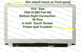 Dell Inspiron 3542 P40F001 On-Cell Touch LCD Screen Glossy FHD 1920x1080 - £69.89 GBP