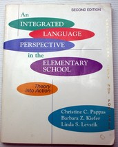 Pappas/Kiefer/Levstik Integrated Language Perspective In The Elementary School - £16.08 GBP