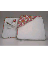 Vera Bradley Lilli Bell Bunny Rabbit Security Blanket &amp; Towel 2pc Set Lot - $135.40 CAD