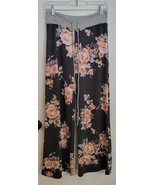 Womens S Twenty Ten Gray Multicolor Floral Drawstring Waist Lounge Pants... - $166.17 MXN