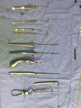Surgical hooks and retractors good quality ex NHS stock x 10 Hospital GP... - $158.32