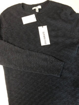 Calibrate Men Knit Sweater Navy Blue Crewneck Cotton Wool Rayon Pullover... - £12.38 GBP