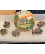 1997 Popular Imports Elephants 6 Piece Set *Pre-Owned/No Box* BT2 - $12.99