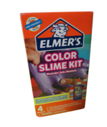 Elmers Color Slime Kit 4 Piece Washable Safe Nontoxic Crafting New Seale... - £10.68 GBP